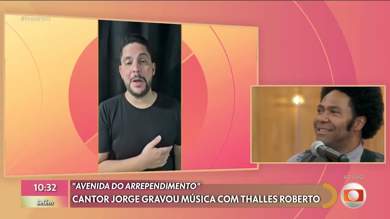 Jorge, dulpa com Matheus', manda recado para Thalles Roberto | Encontro (14/04/25)