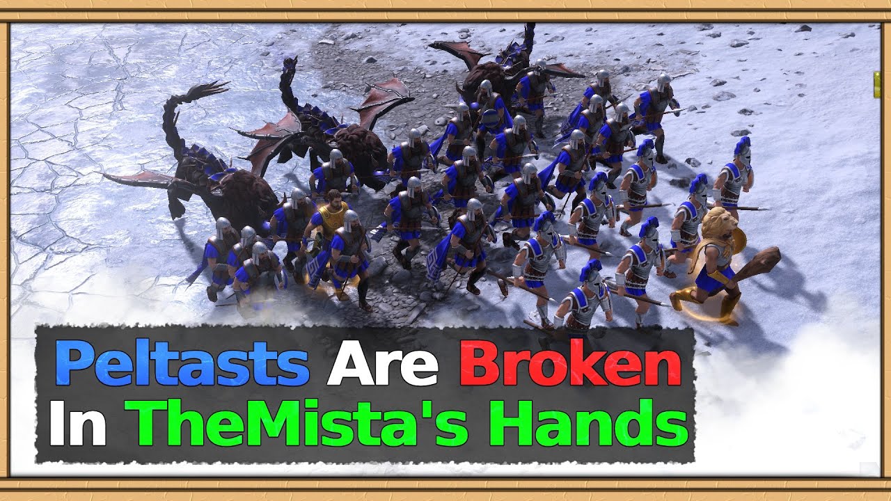 TheMista Plays Perfect Zeus (it's not even fair) - Red Bull Wololo - Age of Mythology Retold