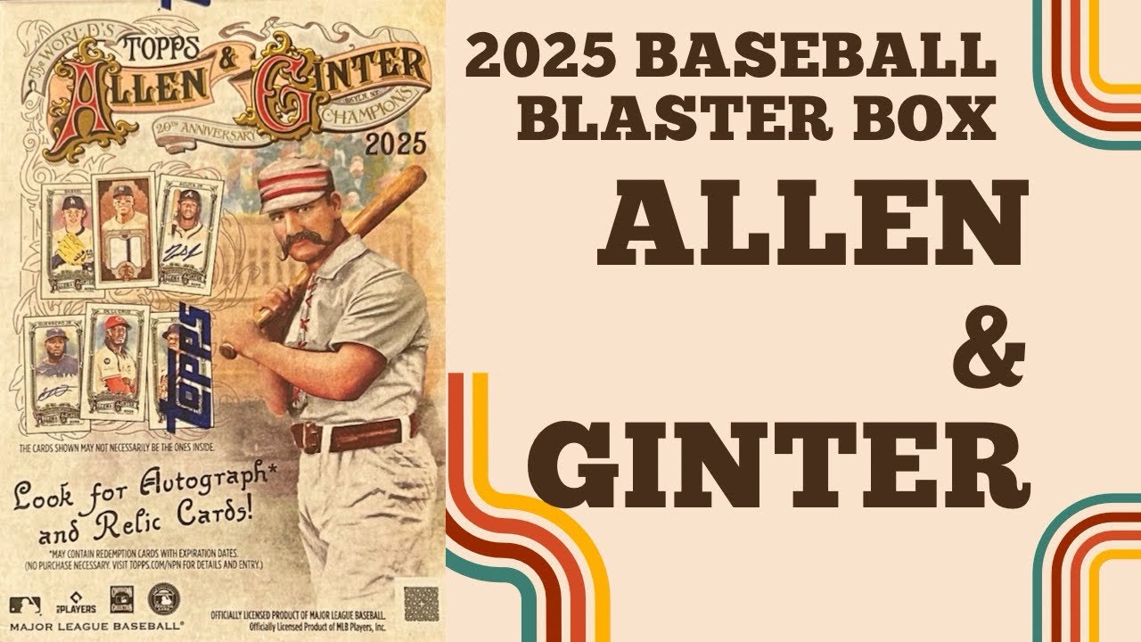 2025 Topps Allen & Ginter Blaster Box Review. ⚾️ did you buy any?