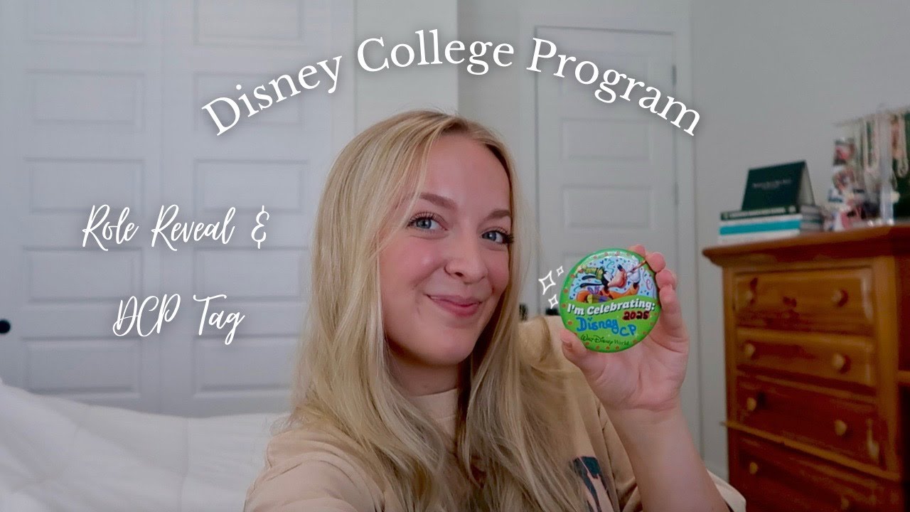 Disney College Program Role Reveal + DCP Tag!