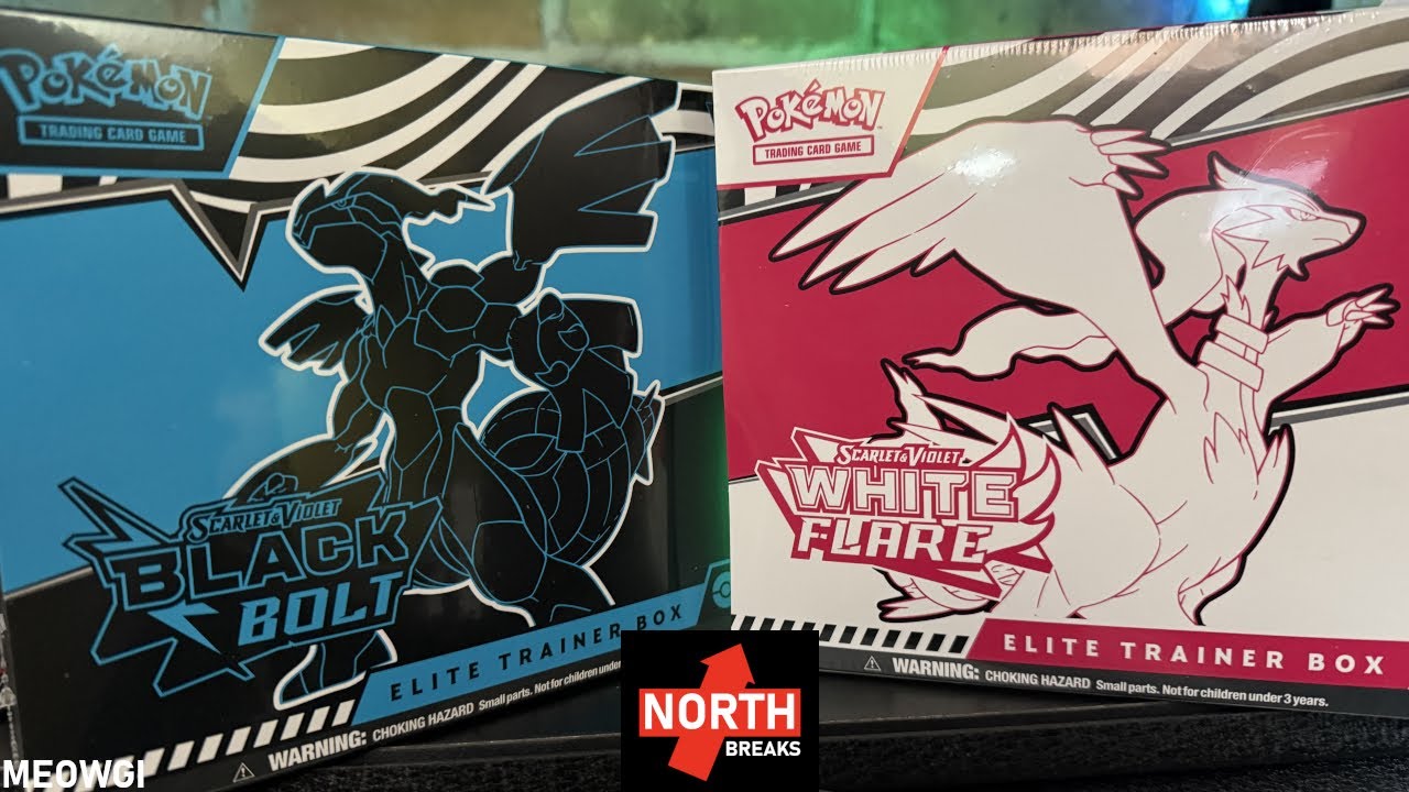 Our First Look: Pokemon Black Bolt/White Flare ETB Openings!