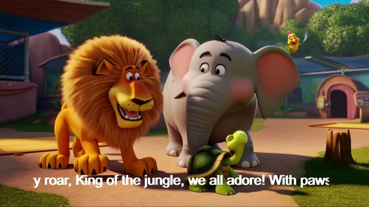Roary the Lion and Friends - Come sing along with us!