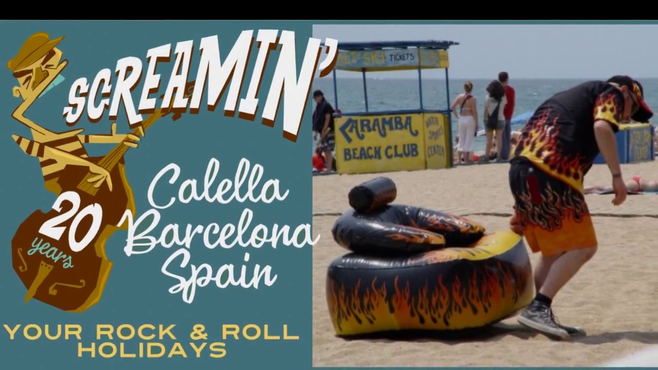 20th SCREAMIN' WEEKENDER, CALELLA, BCN, SPAIN, 2018!!!!!