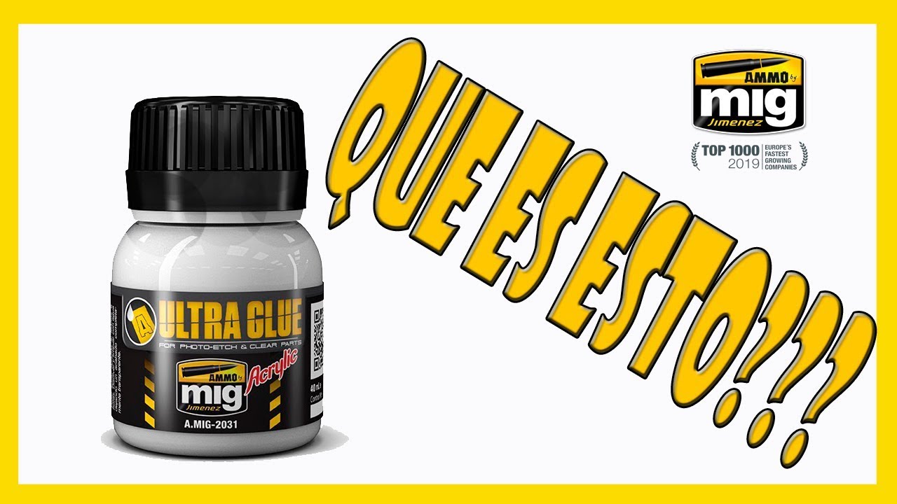 ULTRA GLUE DE AMMO bY MIG JIMENEZ, SABÍAS QUE???