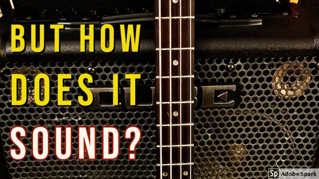 Playing Bass With A Roland Cube Street EX