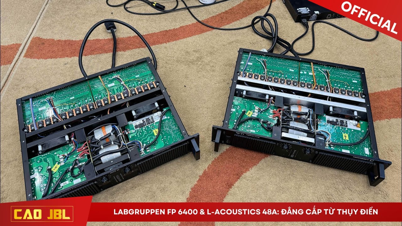 Labgruppen FP 6400 2300W - 4R  & L-Acoustics 48A: Đẳng Cấp Từ Thụy Điển, Khó Lòng Thất Vọng lCAO JBL