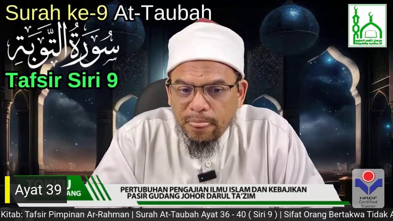 Tokku PG | Tafsir 2.0 Surah At-Taubah Ayat 36 - 40 ( Siri 9 )