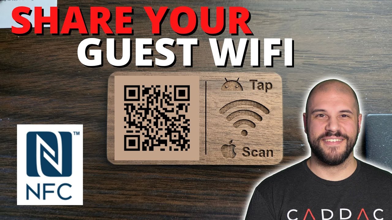 ЛУЧШИЙ СПОСОБ поделиться гостевым WiFi с помощью QR и NFC!