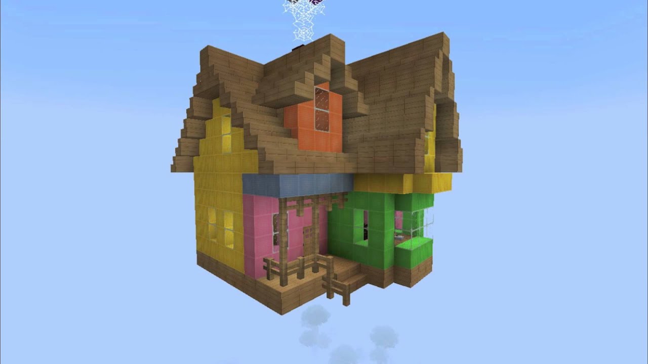 Minecraft: Pixar's Up House & Paradise Falls