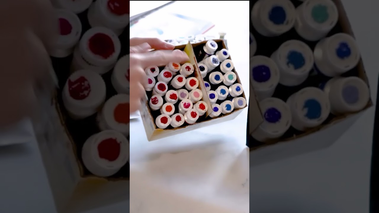 My favorite paint organization and art supply hack EVER (2023)