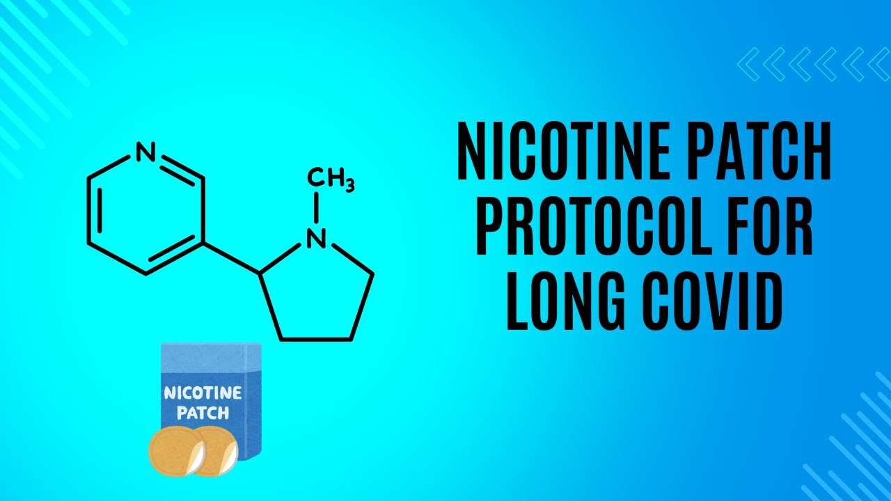 What is the nicotine patch protocol for long COVID?