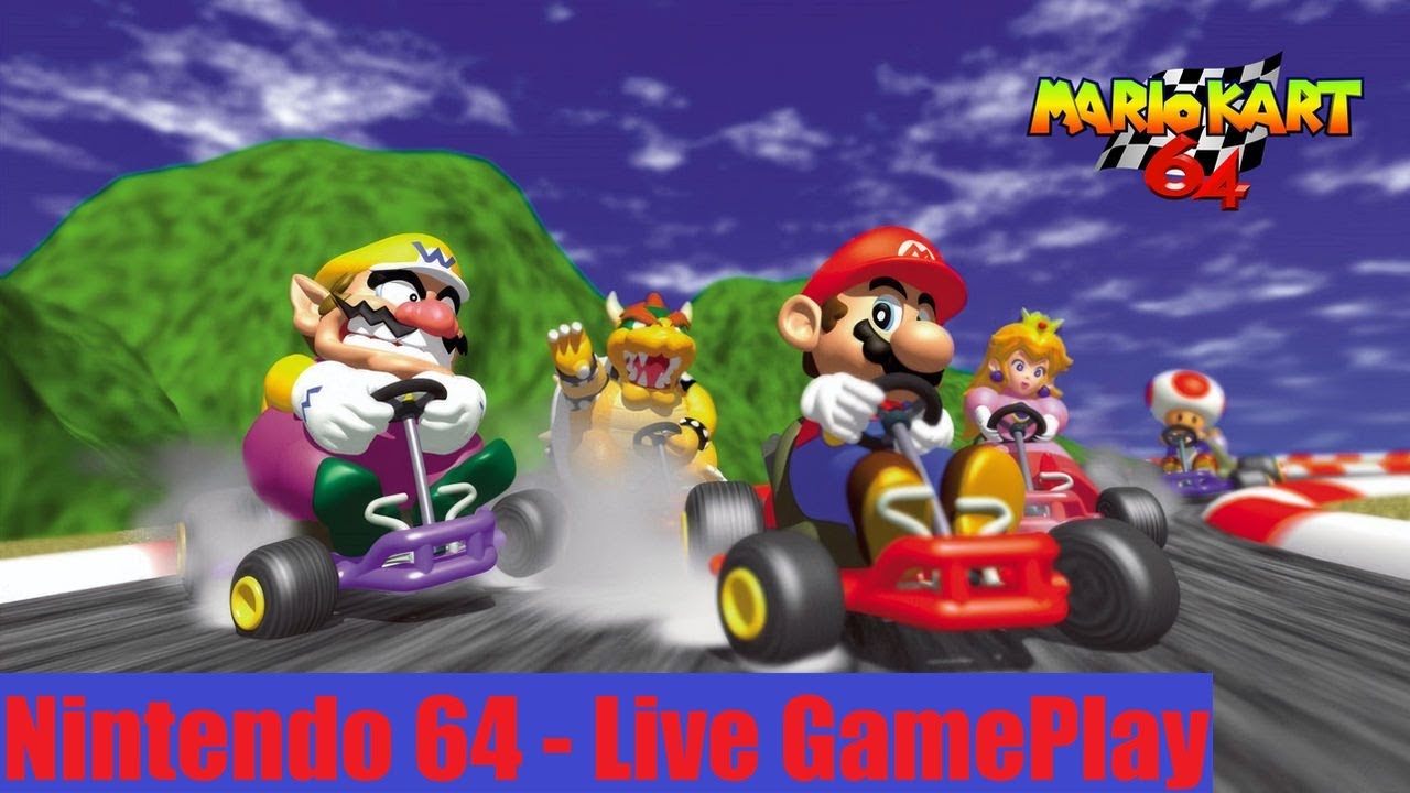 Mario Kart 64 - N64 Live GamePlay on PC