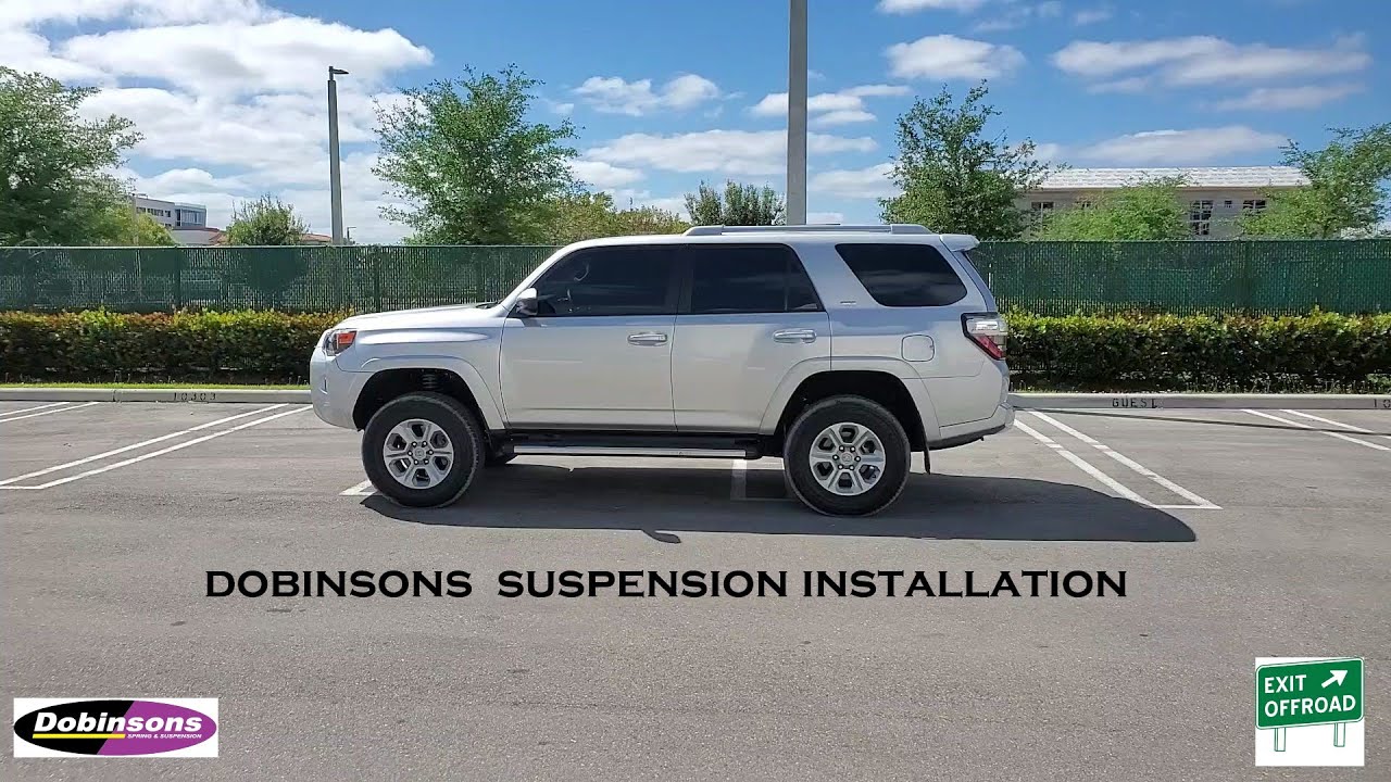 Dobinsons 4Runner Suspension Install in under 3 hours!! - Toyota 4Runner 5th Gen