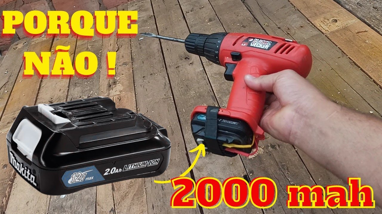bateria da makita na black & decker