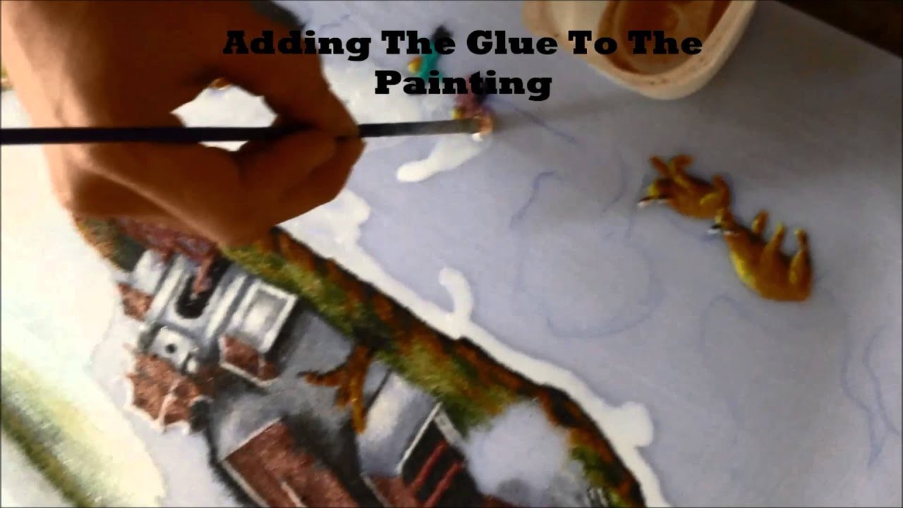 Gemstones Paintings - Process Of Making A Gemstones Painting
