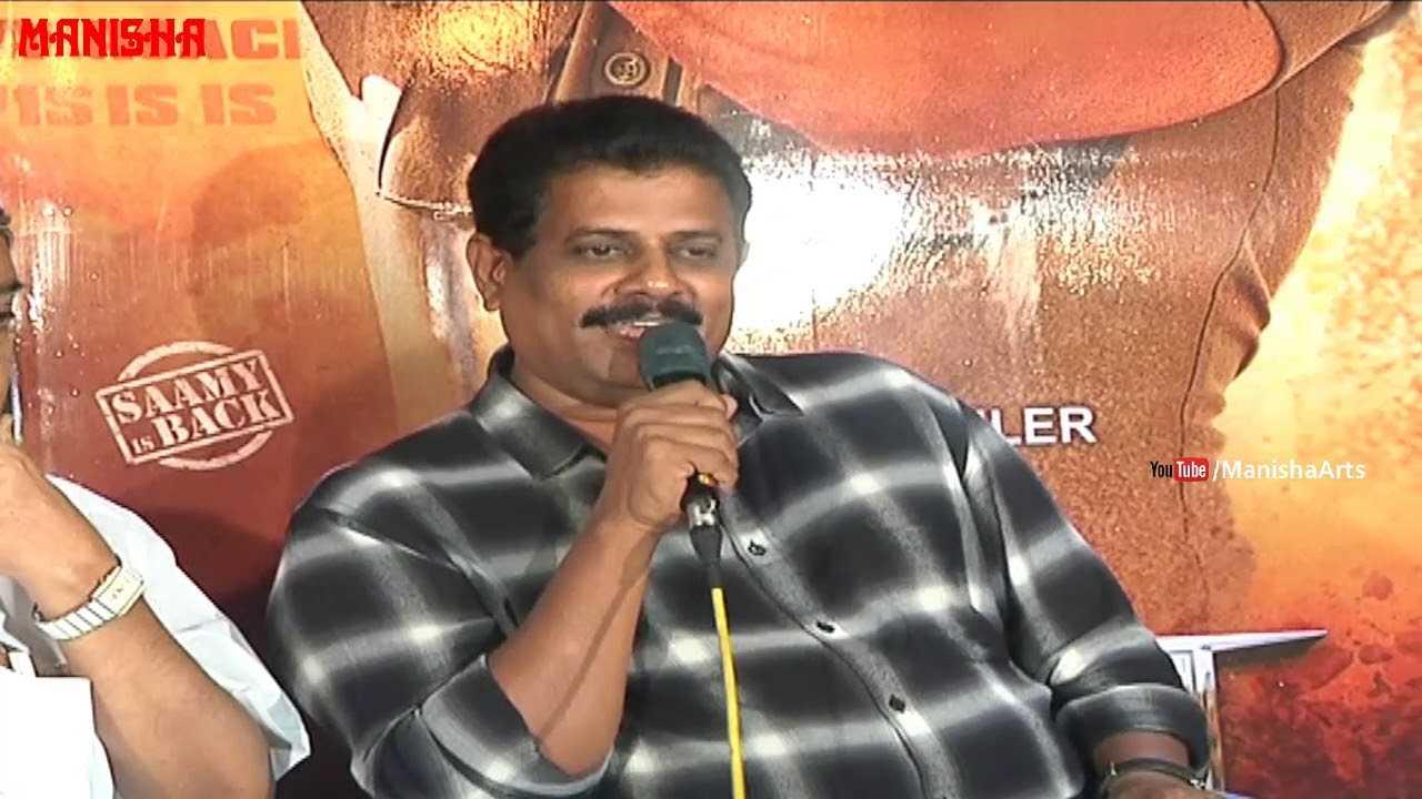 Saamy Movie Press Meet - Vikram, Keerthy Suresh, Hari,Shibu Thameens, D S P