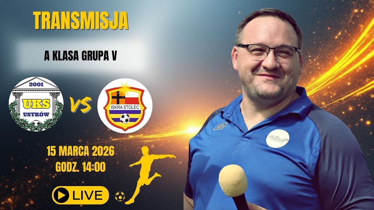 UKS Ustków - Iskra Stolec - A klasa grupa 5 - 15 kolejka na żywo