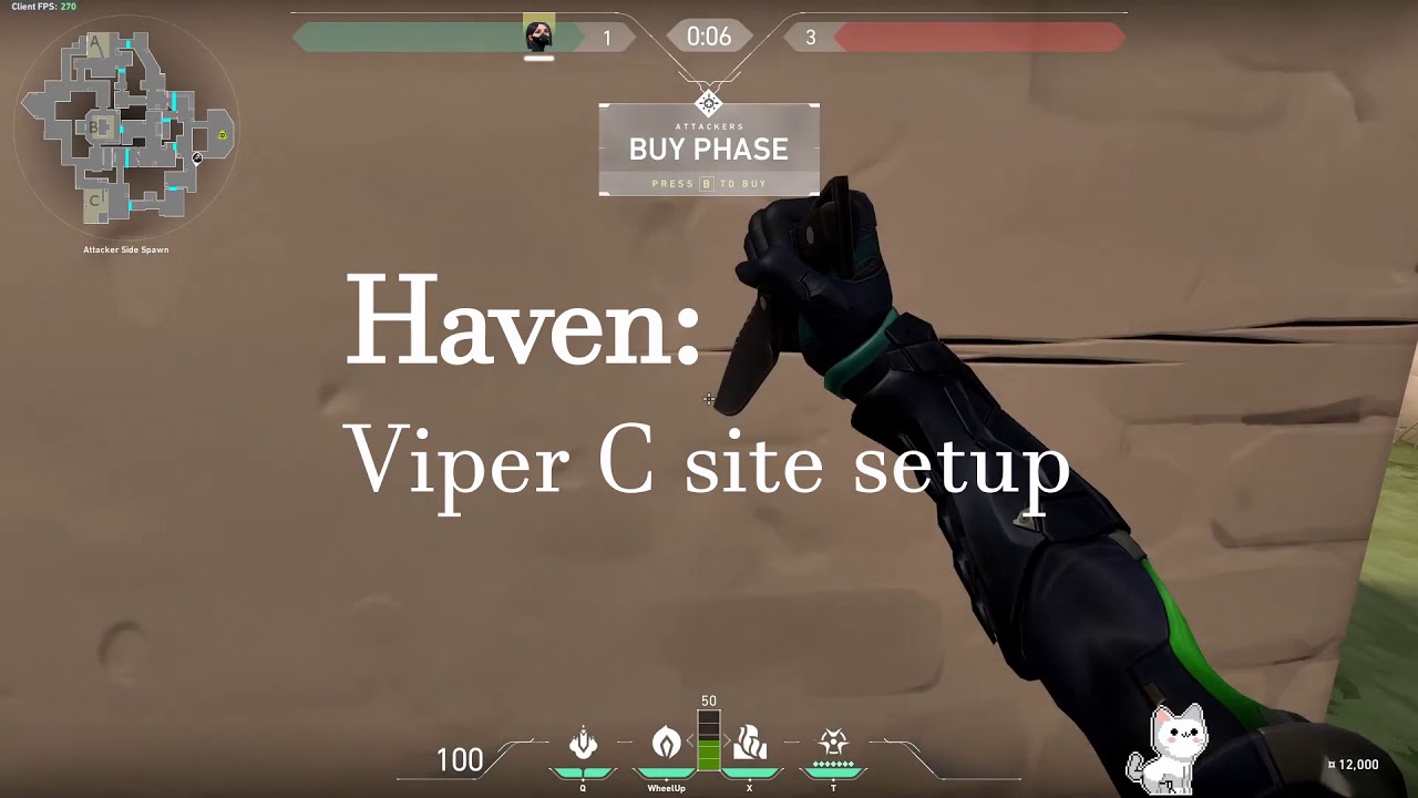 Valorant Viper - Toxic Screen & Smoke Spots on every Map!