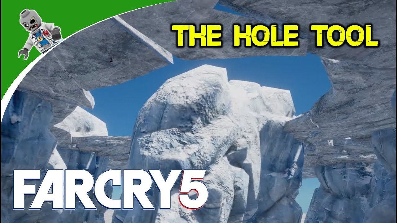 Using the Hole Tool - Using the Far Cry 5 Map Editor
