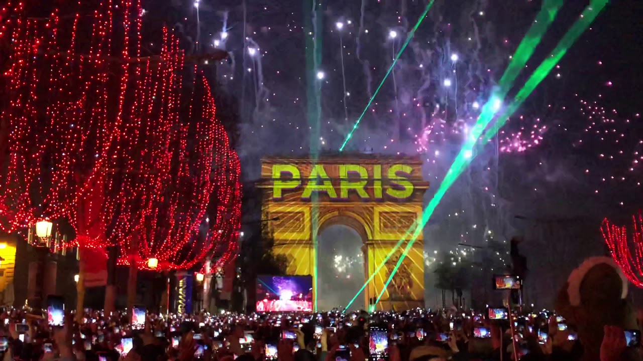 New Year’s Eve 2020 Fireworks and Light Show | Paris, France