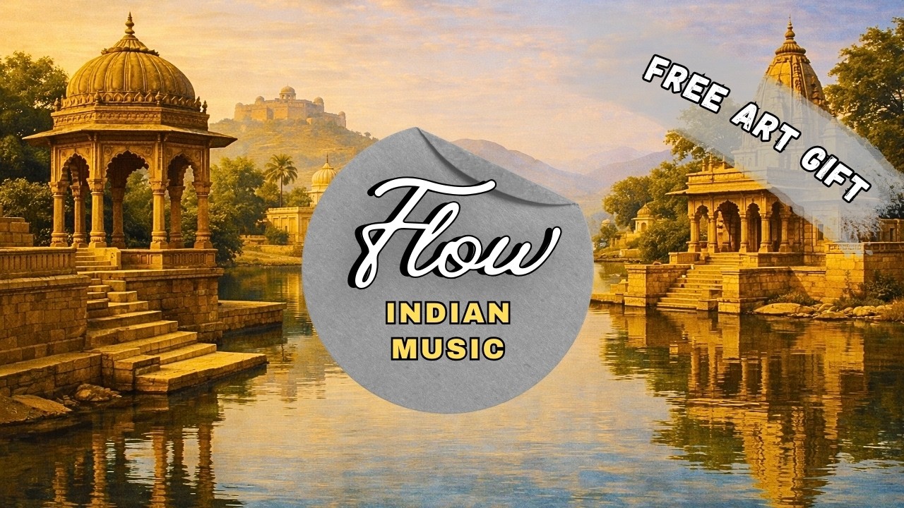Indian Flow — Gentle Traditional Music for Creative Focus & Calm Energy