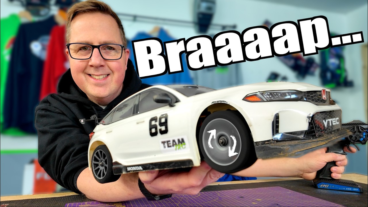 I Gave my Honda Civic RC Car VTEC!
