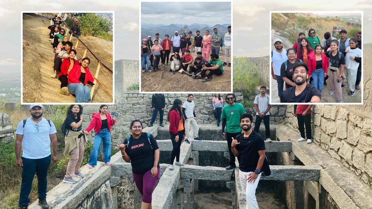 WMadhugiri Betta Tracking Vlog | Full Masti & Adventure⛰️🧗‍♀️| meghajagi vlog