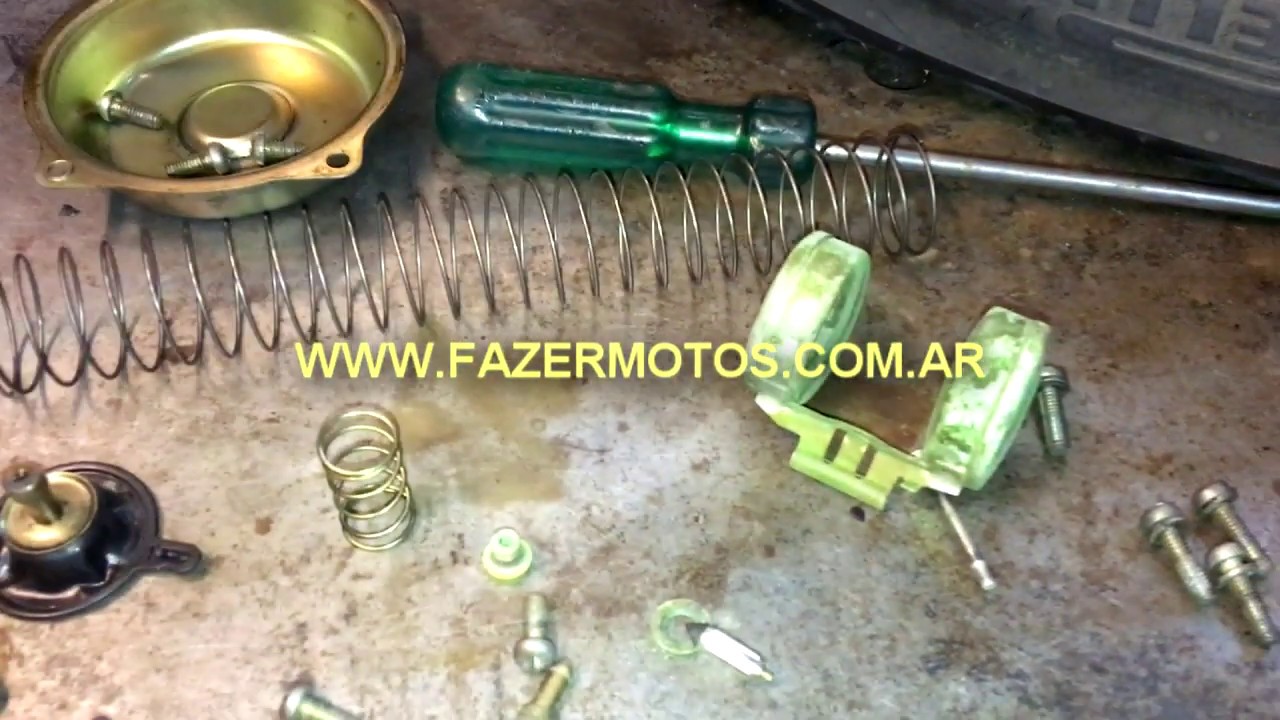 Proceso limpieza carburadores Suzuki Intruder VS 700