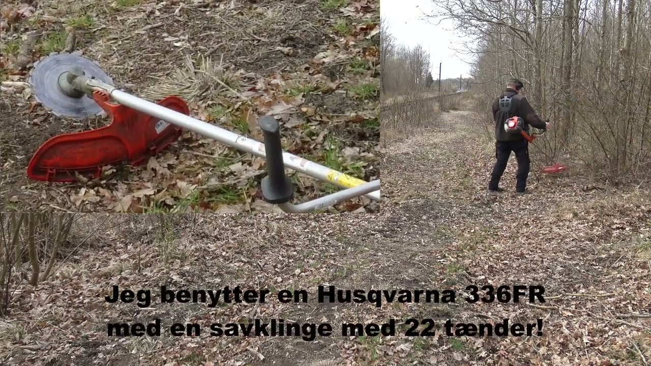 Terrænpleje med buskrydder - Forberedelse af vildtager