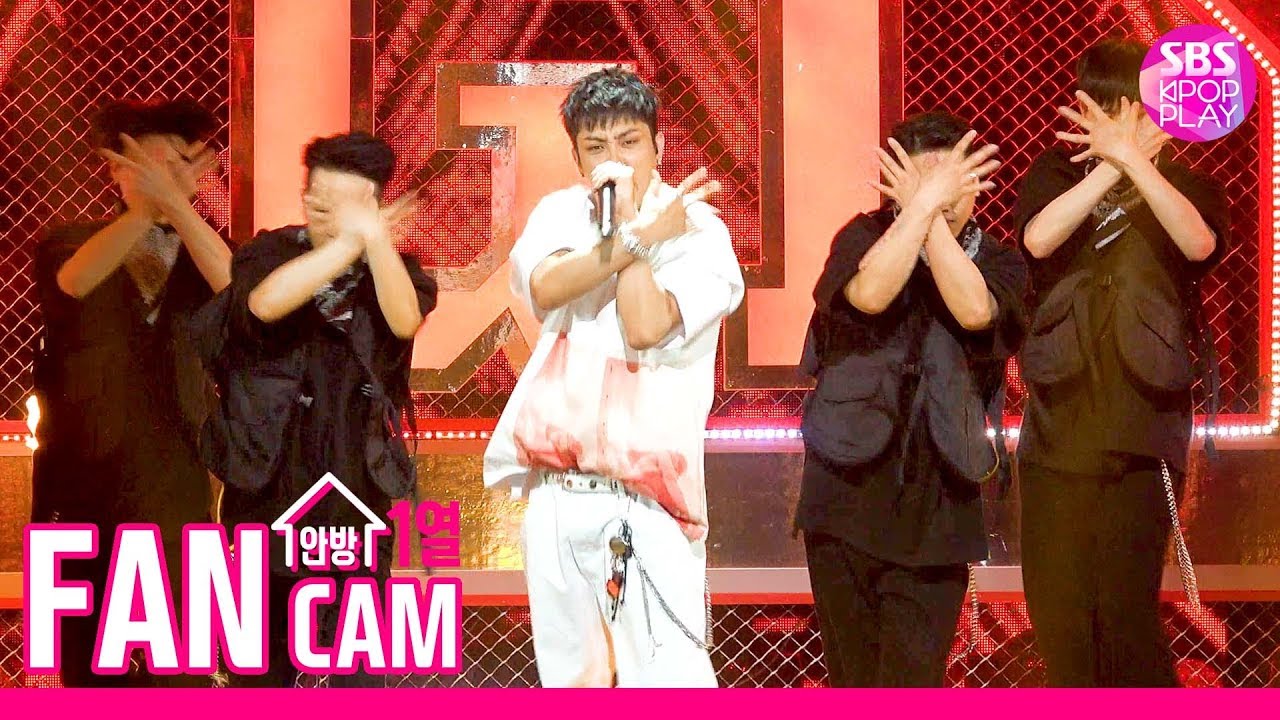 [안방1열 직캠4K] 은지원 '불나방' 풀캠 (EUN JIWON '(I’M ON FIRE) (Feat. Blue.D)' FanCam)│@SBS Inkigayo_2019.7.7