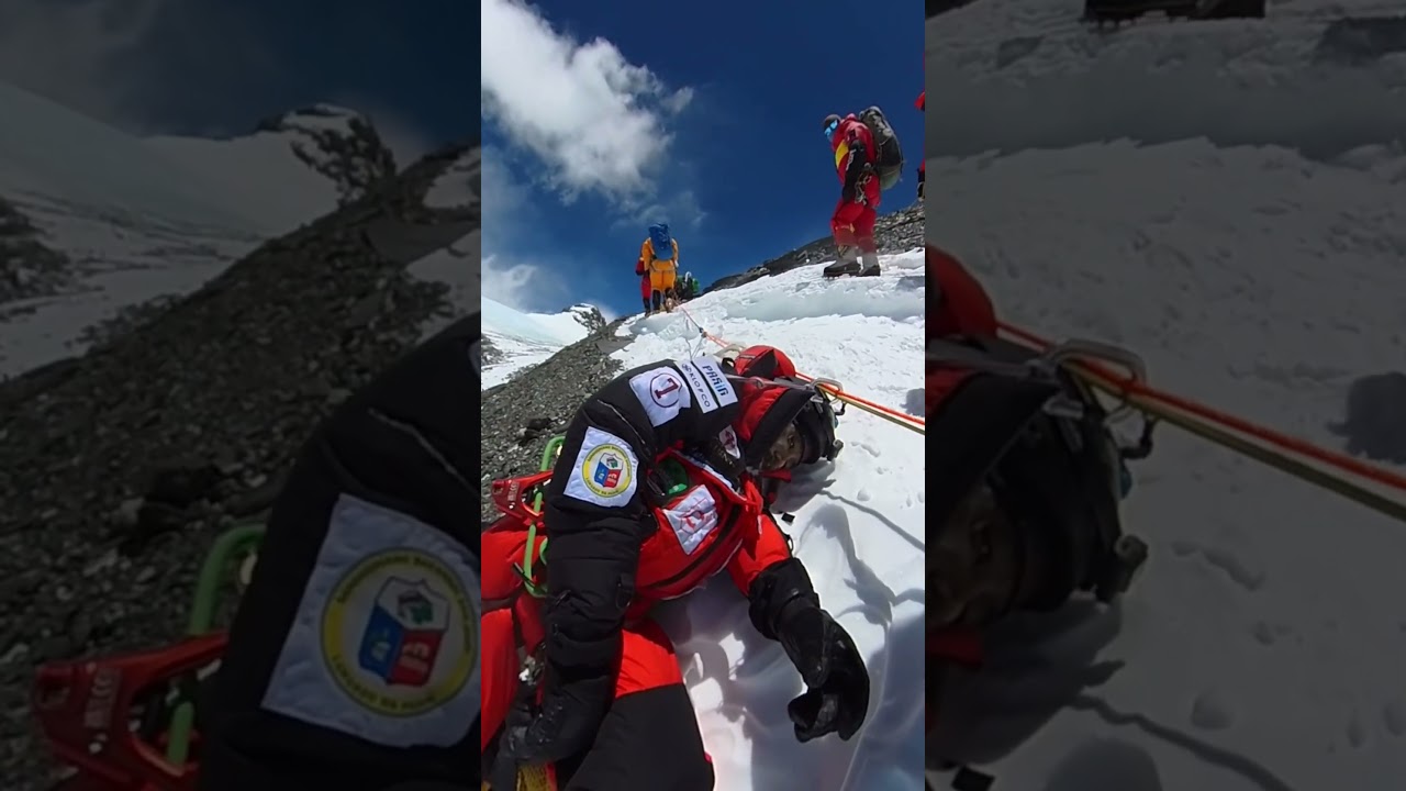 First Death of 2025 in the Death Zone on Everest. #everest #deathzone #everestsummit #everestregion