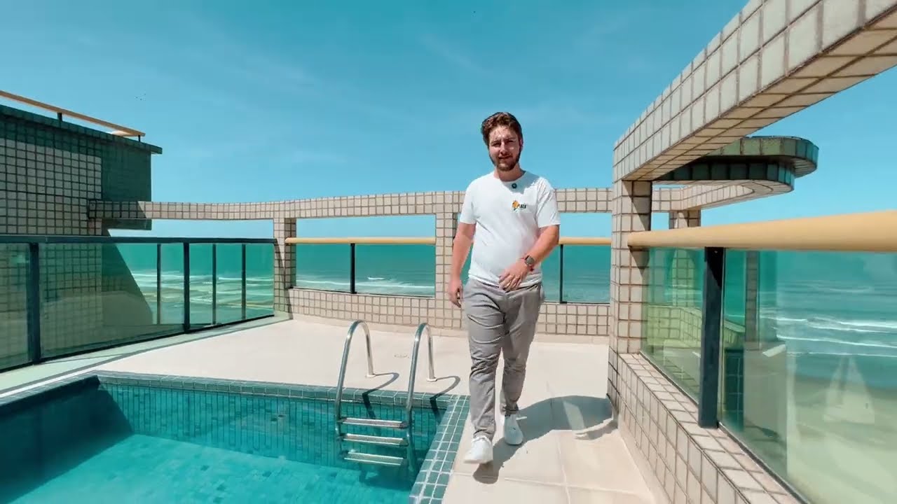 Cobertura de Luxo Frente ao Mar na Aviação – Praia Grande (SP)