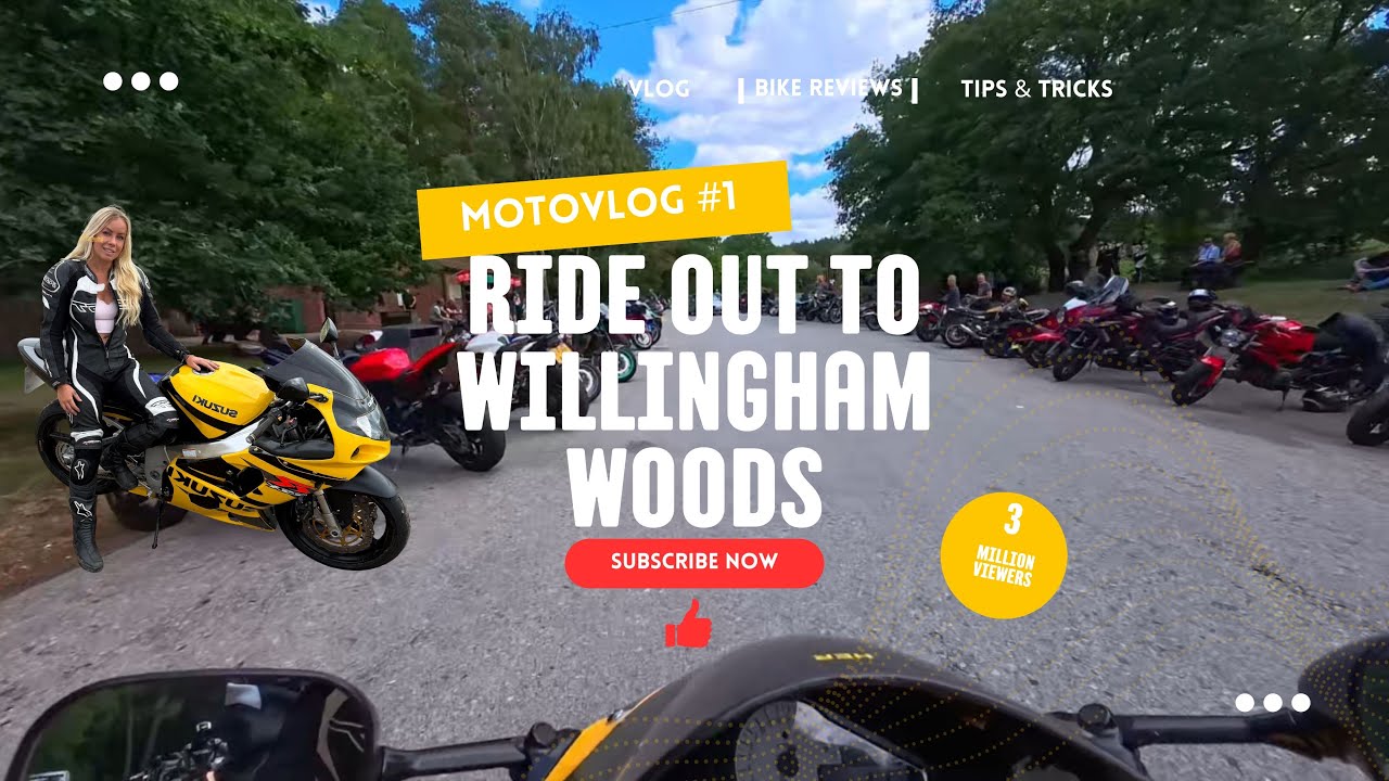 Willingham Woods group motorcycle ride out