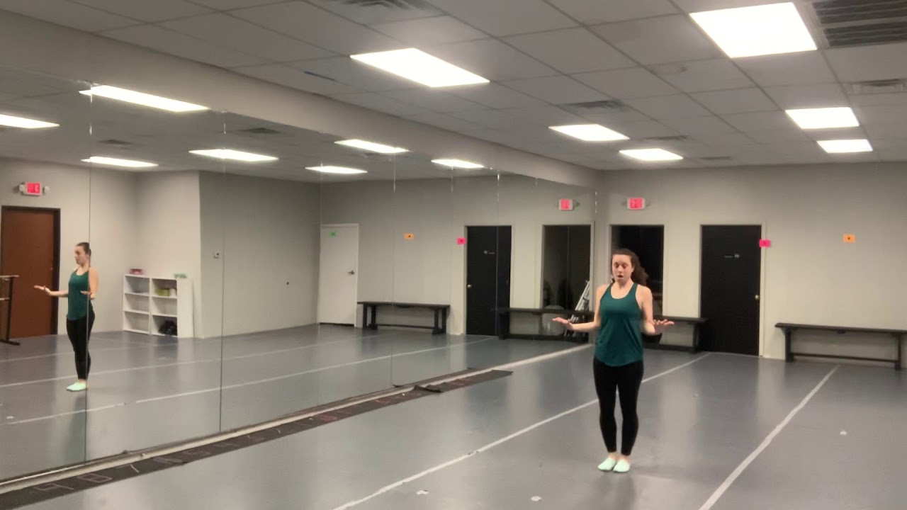 Drill Team kick technique across the floor for dancers!