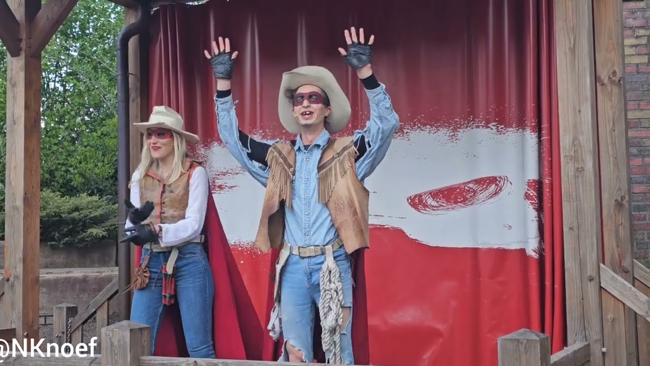 Redbandit training show attractiepark slagharen 22-4-2025 copyright @NKnoef