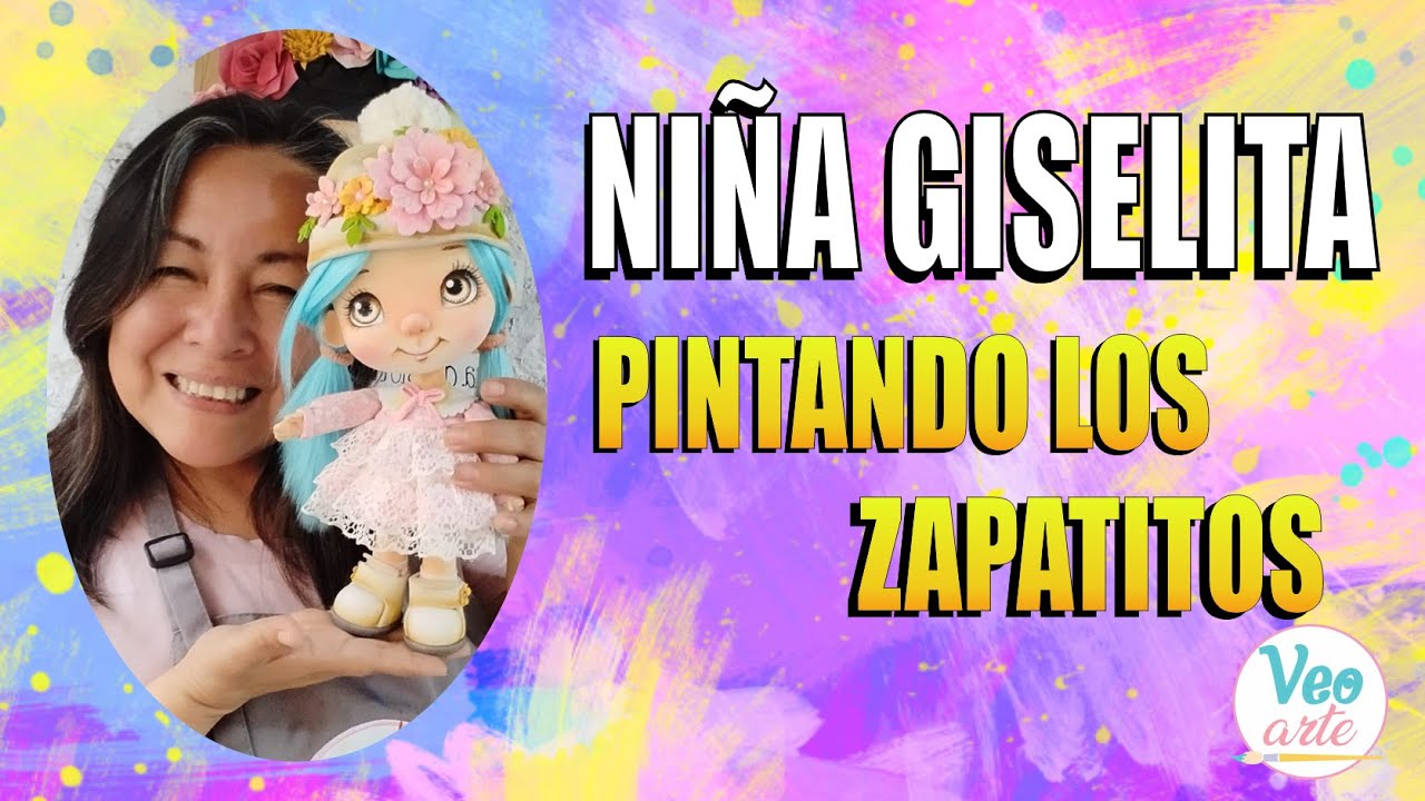 NIÑA GISELITA PINTADO LOS ZAPATITOS (PARTE 2)