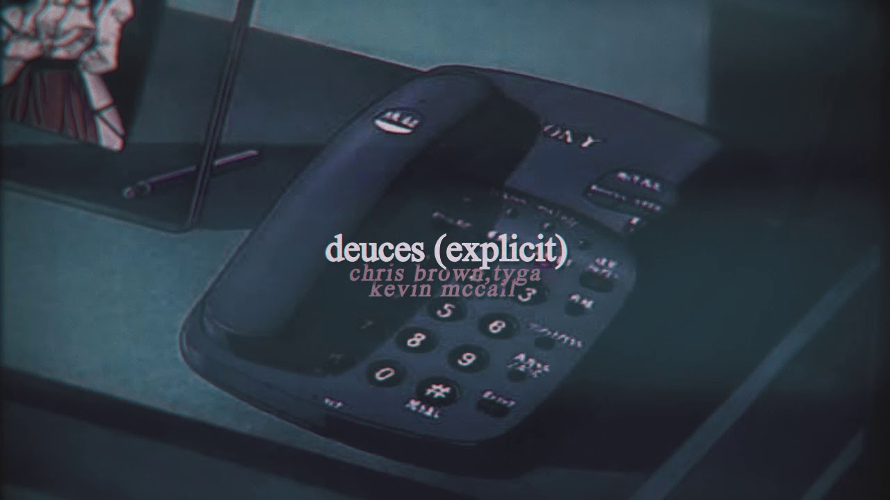 chris brown ft. tyga, kevin - deuces (slowed + reverb)