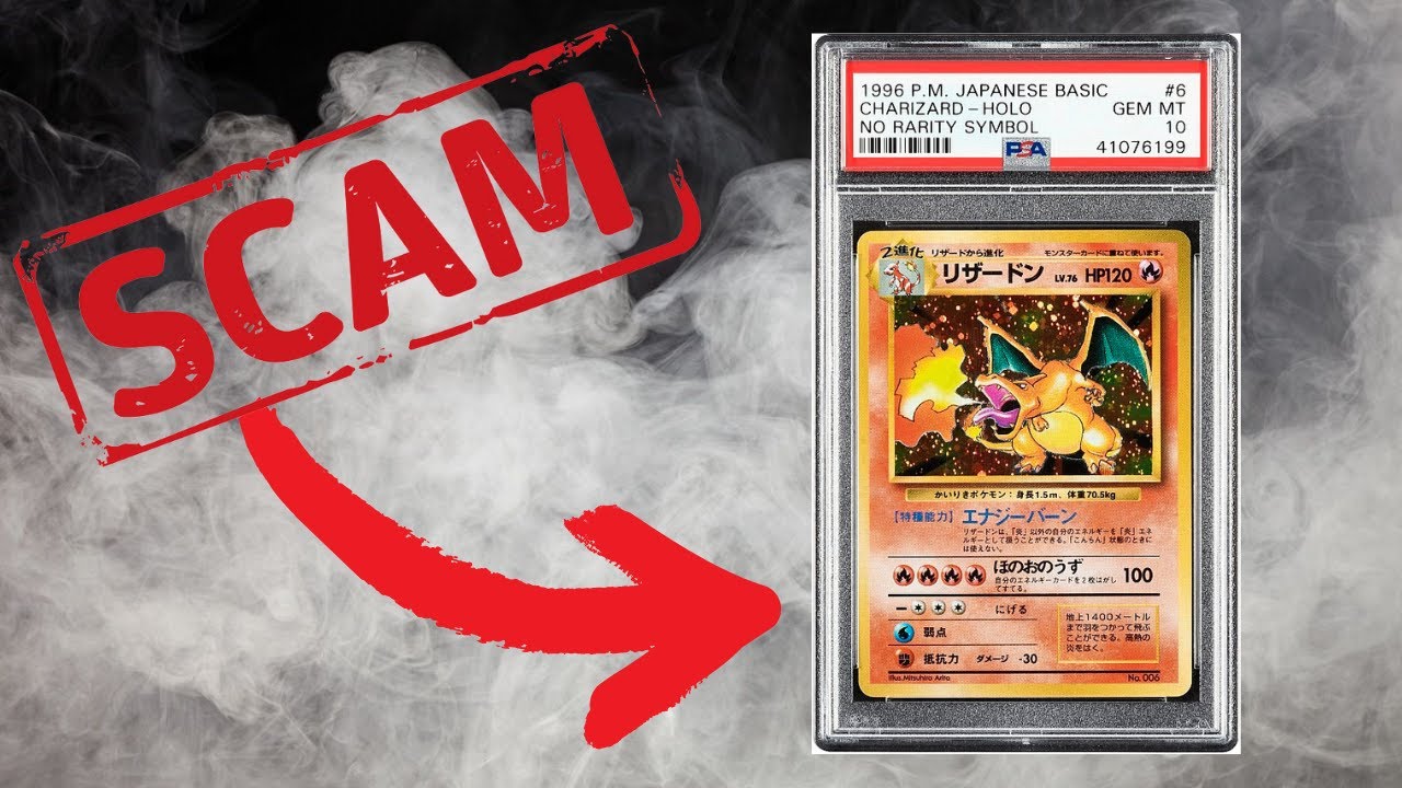 Vintage 1996 Japanese Pokemon *NO RARITY* Charizard Scam!!?