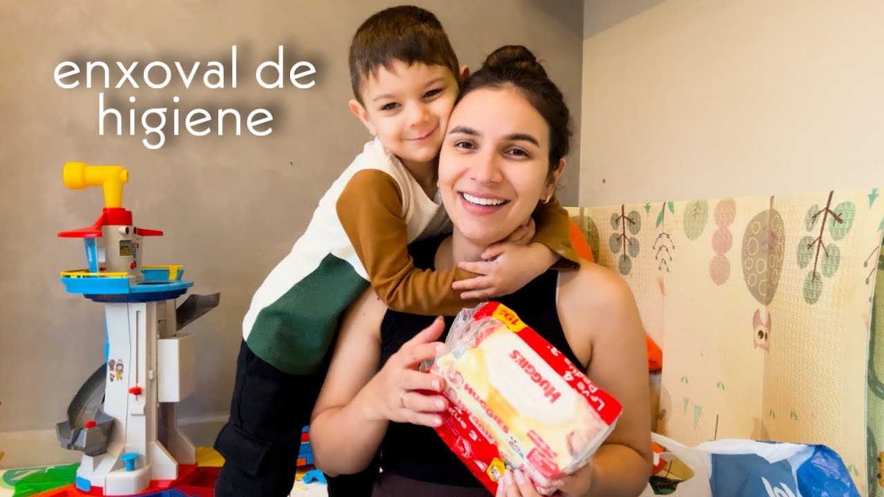 Enxoval de higiene do bebê + compras de farmácia pra mamãe