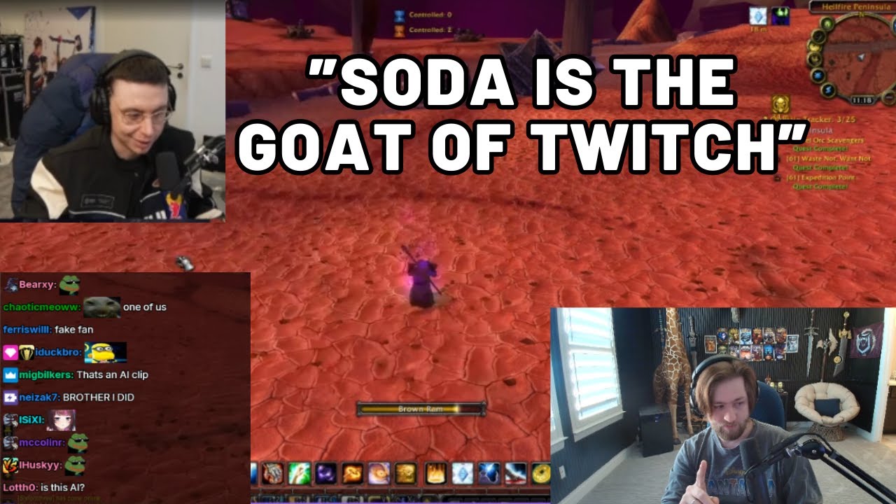 Sodapoppin считает, что после этого видеоролика Кэдрел может присоединиться к OnlyFangs.
