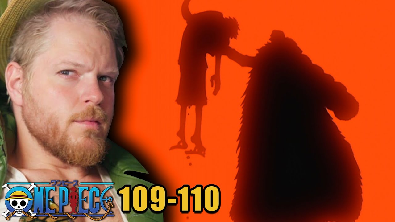 I AM SO HOOKED (AND SO IS LUFFY) | One Piece Anime Reaction Episode 109 110