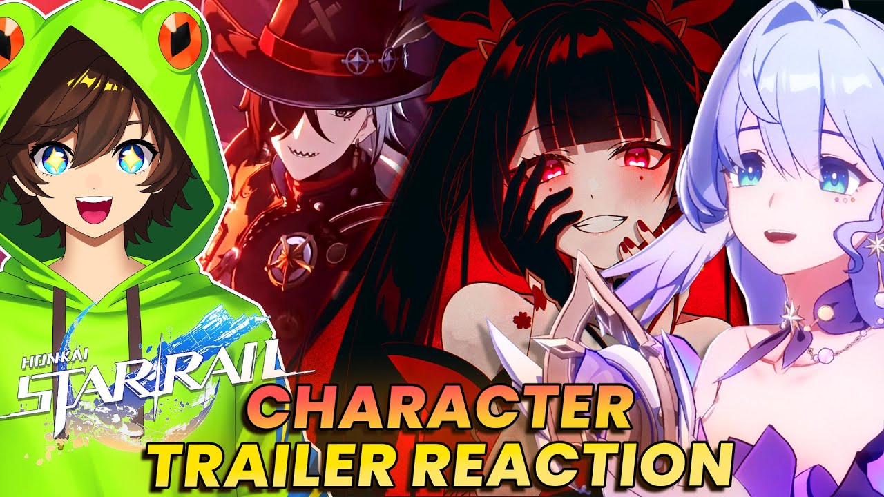 Genshin Player Reacts to ALL Honkai Star Rail Character Trailers