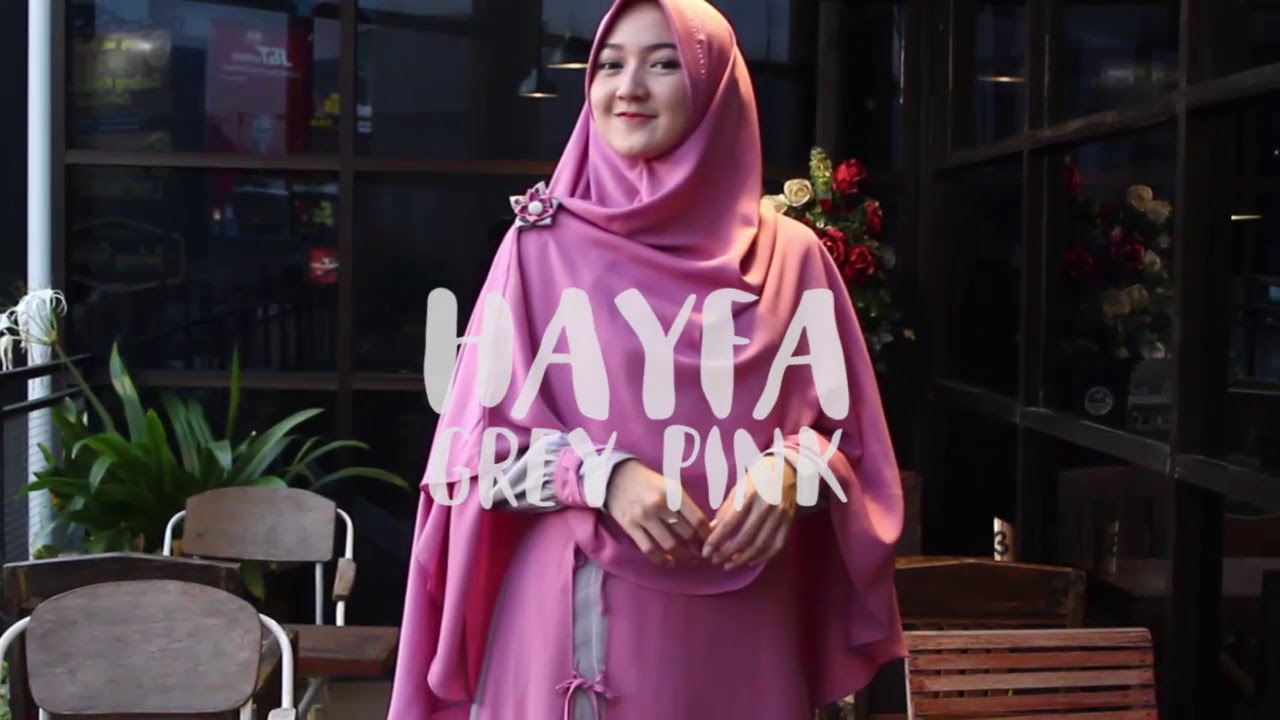 Gamis muslim/gamis cantik/gamis/Gamis Hayfa/Alwa Hijab