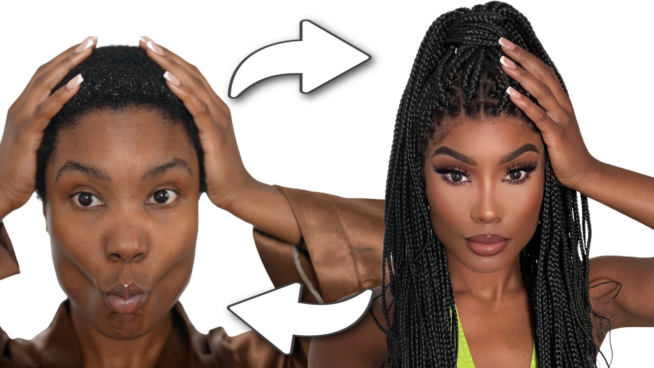 BRAIDS WITH SHORT HAIR??!?!?!//  Neat and Sleek