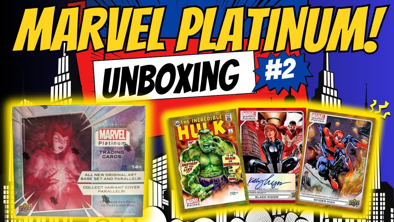 An Inside Look At Upper Deck Marvel Platinum 2023...These Cards Will Blow Your Mind!🤯