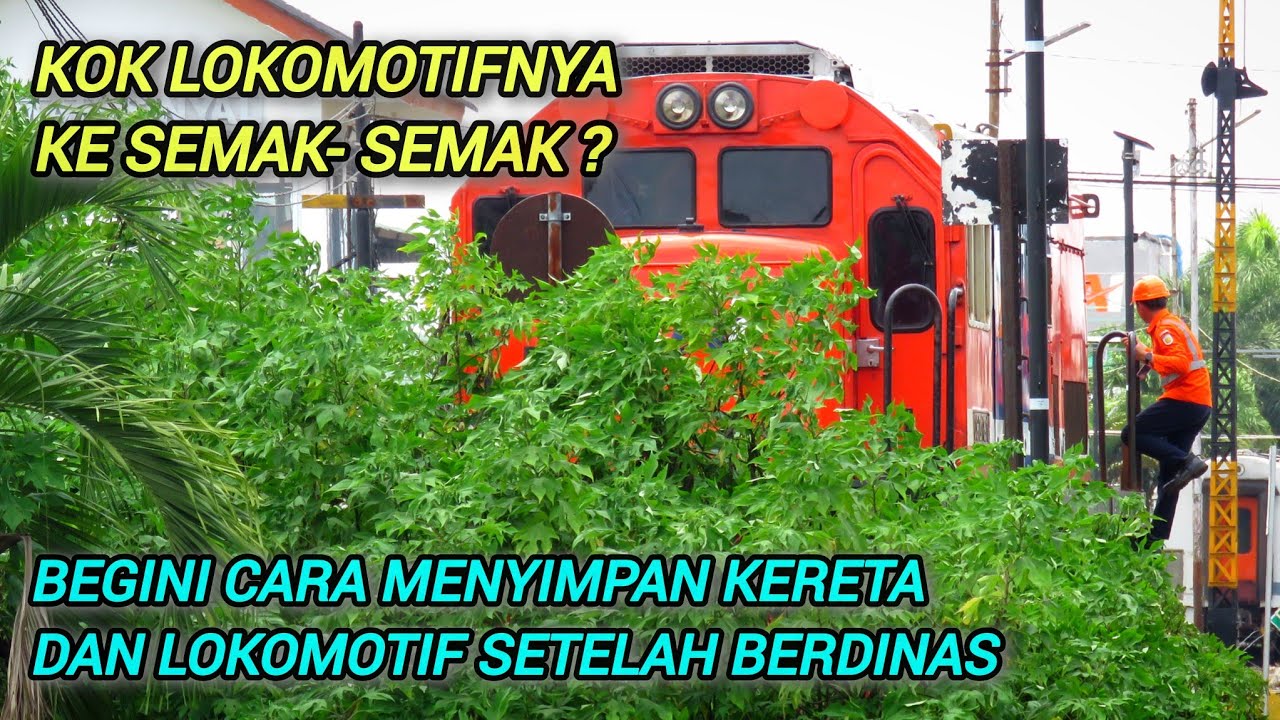 BEGINI CARA MENYIMPAN KERETA JARAK JAUH SETELAH TIBA DI STASIUN BLITAR, AVARAZKA