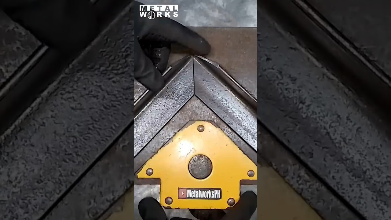 How to cut angle iron 45-degree #metalworksph
