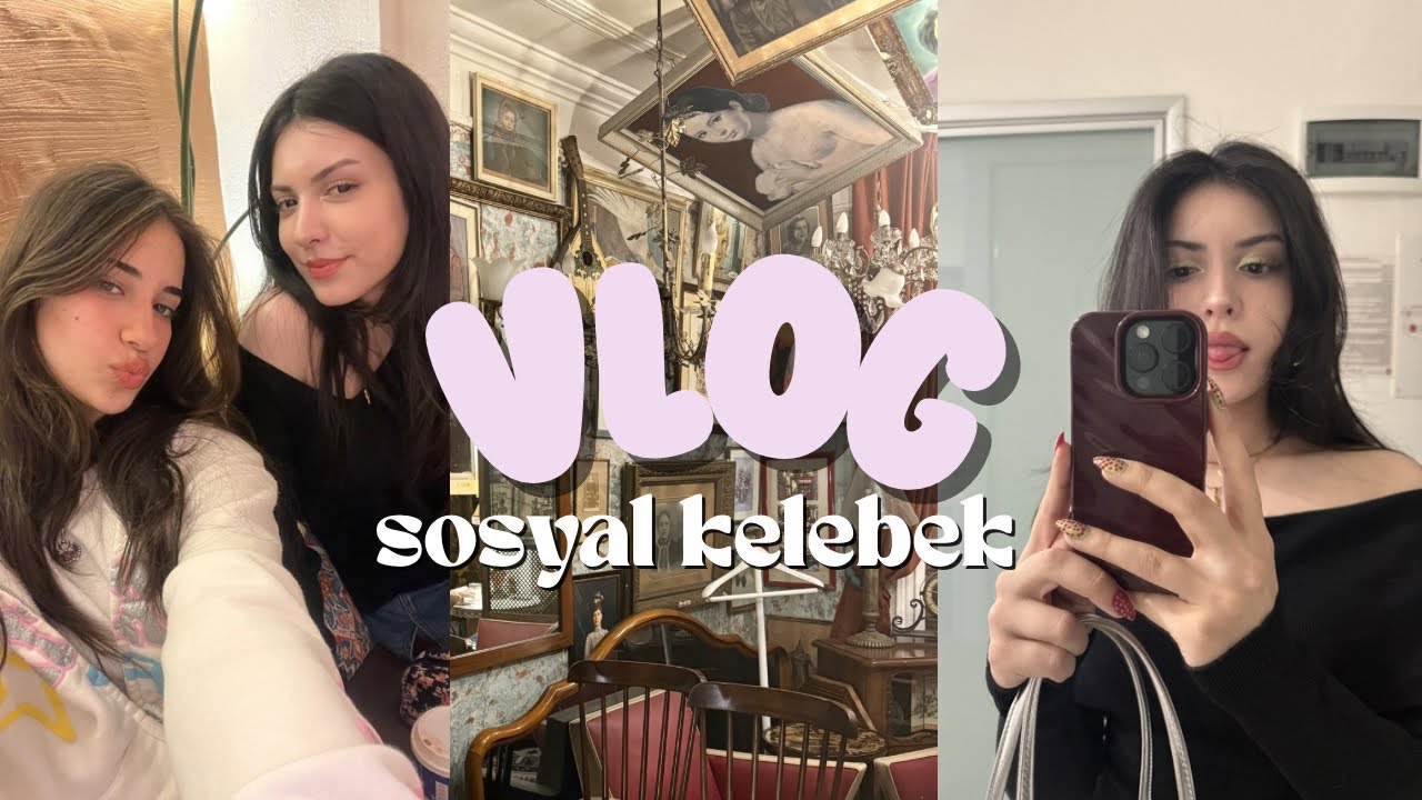 sosyal pilim bitmedi | vlog (girls night ve ece)