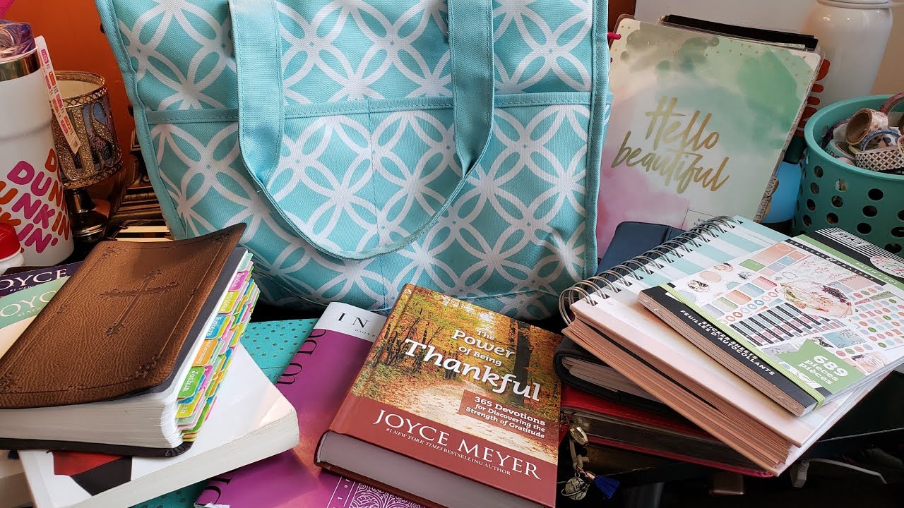 What I'm Using For 2020: War Room Tote / Journals, Scripture and Prayer