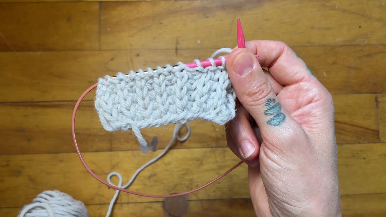 Decreasing in Half-Fisherman’s Rib: SSK